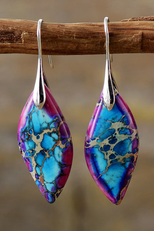 Celestial Tide Handmade Drop Earrings